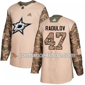 Adidas Maillot de Hockey Dallas Stars Alexander Radulov 47 2017-2018 Camo Veterans Day Practice Authentic - Homme